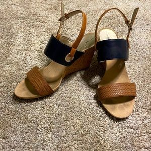 Anne Klein wedge heels